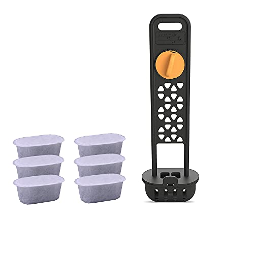 Advanced Replacement Water Filter Cartridges for Mr. Coffee Easy Measure and Dishwashable 12-Cup Coffee Makers, 2-step Advanced Filtration System with Activated Carbon and ion Exchange Resin (12 Pack)