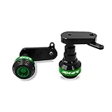 [Produktmaterial]: Rahmenschieberkit mit CNC Billet Aluminium, das fest und stabil ist.Alle Frame-Slider-Kits verfügen über linke und rechte Rahmenschieber und alle erforderlichen Montagehardware.