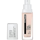 Maybelline New York Super Stay Full Coverage Liquid Foundation Makeup, Fair Ivory, 1 Fl Oz