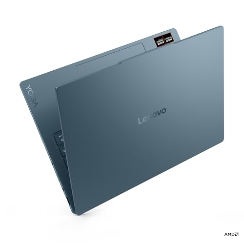 Lenovo Yoga Slim 7 14AKP10 - Ordinateur Portable 14'' OLED WUXGA Copilot+ (AMD Ryzen AI 7 350, RAM 16Go, SSD 512Go, AMD Radeon 860M Graphics, Windows 11 Home) Clavier AZERTY Français - Tidal Teal