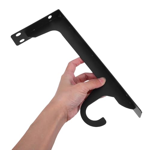 Supports invisibles renforcés charge lourde étagères métalliques FUOYLOO - 5
