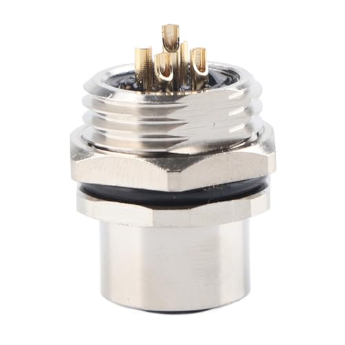 SOCKE MONTADO MONTADO M12B S5 M12 Conector IP67 Adaptador de enchufe 5PIN para uso industrial