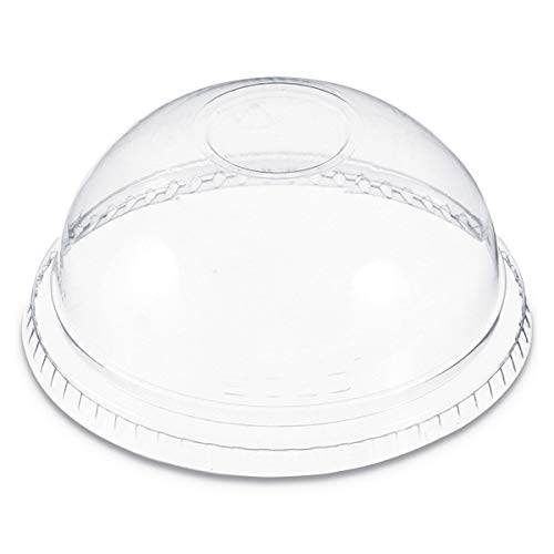 DART Container DCCDNR662 6-22 oz Plastic Dome Lid with Cups, Clear - Case of 1000