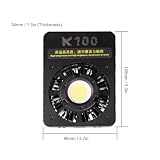 Domary Zestaw Oświetlenia LED do Kamery Wideo 100 W Bi Lighting 2800 K 6800 K Regulowana Temperatura Wysoki CRI TLCI Fotograficzna do Tworzenia Treści Filmowych ABS