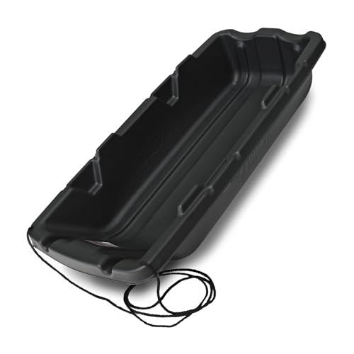 Flexible Flyer Utility Pull Sled. Ice Fishing, Deer Hunting, Firewood, Work Cargo, 46&rdquo;