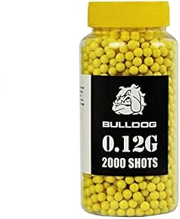 CFMOFFERS Airsoft BB Pellets 6mm Plastic Balls High Grade Paintball Smooth Shinny Highly Polished Shooting Pellets Yellow Whit 0.12g 0.20g 500/100/2000/5000