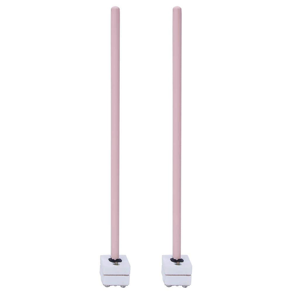 2 piezas de sensor de termopar tipo S con cabezales de alambre de rodio, tubo protector de corindón, alta temperatura y fácil reemplazo para termómetros (L=300 mm)