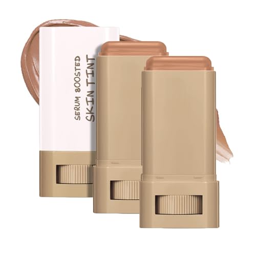 Foundation Contour Stick, Multi-color Moisturizing Essence Stick, Brightens Skin and Moisturizes(Color6,2pcs)