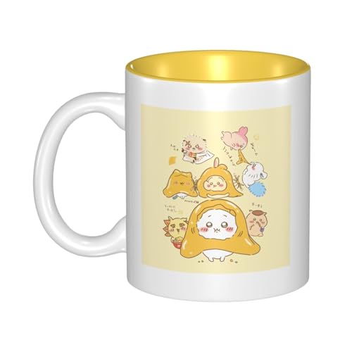 マグカップ ちいかわ コーヒーカップ 陶磁器 ミルクコップ おしゃれ 持ちやすい 耐熱 耐冷 人気 かわいい プレゼント 母の日 記念日 電子レンジ対応 330ml