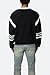 mnml Men's Polo Knit Sweater - Black/White, S