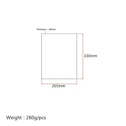 MILISTEN 2 Pièces Accessoire Électrique B Ply Pickguard Micros Chargés pour avec Humbuckers Pièces de Ramassage… - Les Beatles, Paul McCartney, John Lennon, RIngo Starr, George Harrison MILISTEN 2 Pièces Accessoire Électrique B Ply Pickguard Micros Chargés pour avec Humbuckers Pièces de Ramassage… – Image 7