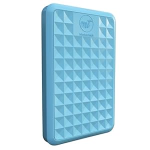 ModusTech Tragbare externe Festplatte, 1 TB, USB 3.0/Typ-C, schlanke High-Speed-HDD für Backup, Speicher, Gaming, kompatibel mit PC, Mac, Laptop, PS4, Xbox, Windows, MacBook, Smart TV (Blau, 1 TB)