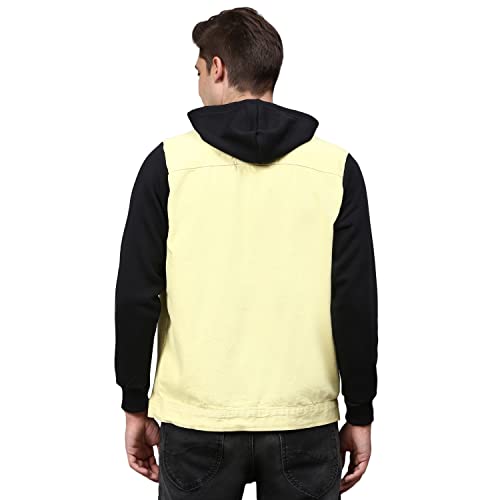 Image of Campus Sutra Men's Solid Regular Jacket