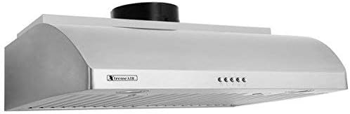 XtremeAir Ultra Series UL14-U30, 30" width, Baffle filters, 3-Speed Mechanical Buttons, Full Seamless, 1.0 mm Non-magnetic S.S, Under cabinet hood