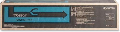 Toner Kyocera TK-8307C Cyan Haute Précision pour TASKalfa 3050ci