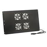 Global Industrial Fan Assembly Kit for Data Cabinet