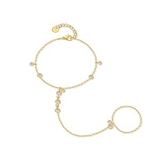 Gold Hand Chain Bracelet AN134G