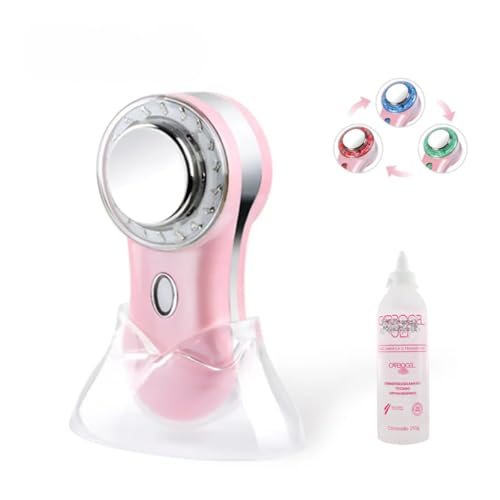 Aparelho Facial RF Multifunções Íon Led Vibração Aquecimento