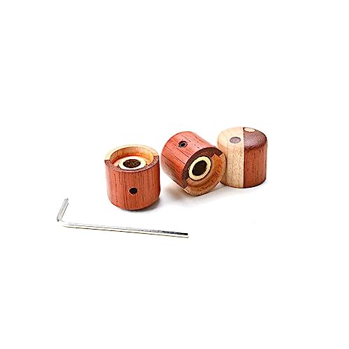 ノーブランド品 3 個ギターコントロールノブアクセサリーポータブル交換部品修復ツール楽器サポート供給, 、タイプ 2