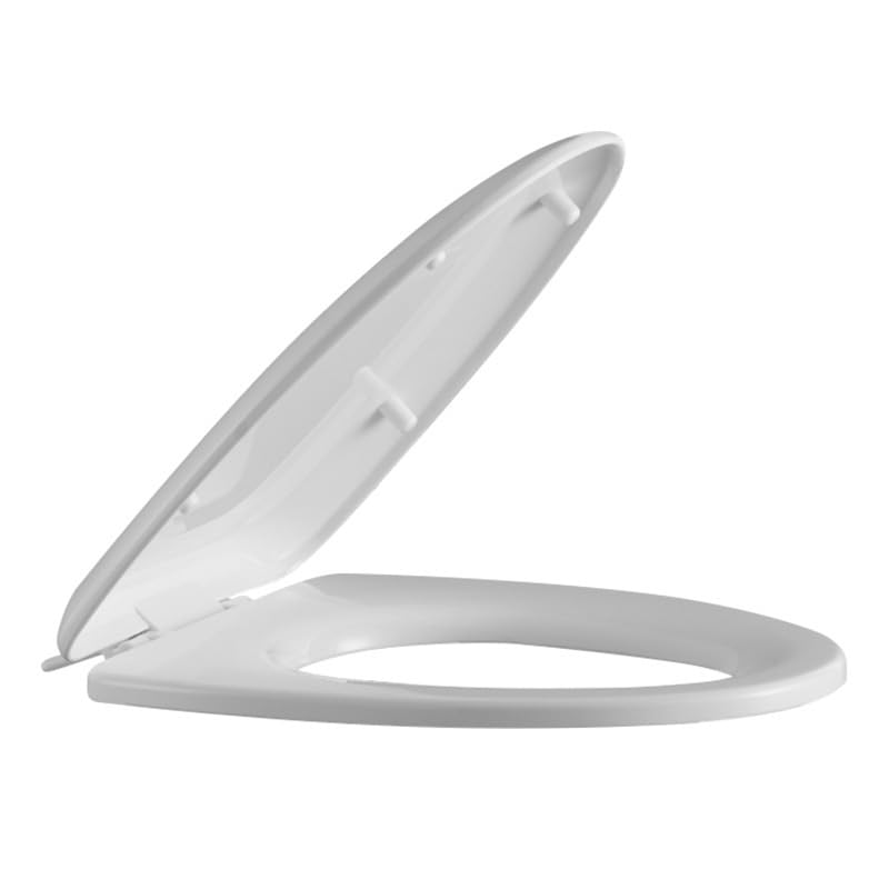 Asiento de inodoro Quick Release de plástico PP con bidet integrado para tazas en V