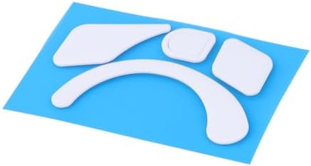 2Sets of HUYUN Rounded Curved Edges Mouse Skates Feet Compatible with Razer Naga V2 Pro Gaming Mouse Feet Replacement, Pure PTFE Material Super Smooth Glide Pads - 2