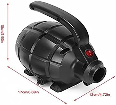 iplusmile 600W Electric Air Pump Portable Inflator Pump Air Compressor Pump Quick- Fill Inflator for Inflatable Air Mattress Bed Swimming Ring Inflatable Cushion Boat UK plug