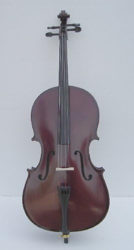 Crystalcello MC100 1/10 Size Cello with Carrying Bag + Bow + Accessories