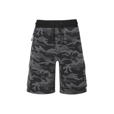 Everlast Men's Premium Navy Camo Cargo Shorts Cover