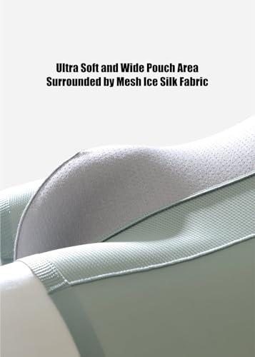 Ice Silk Mesh Mens Underwear - Seamless Trunks for Men - Breathable Boxer Briefs - Supersoft Moisture Wicking Trunks - 5-Pack4