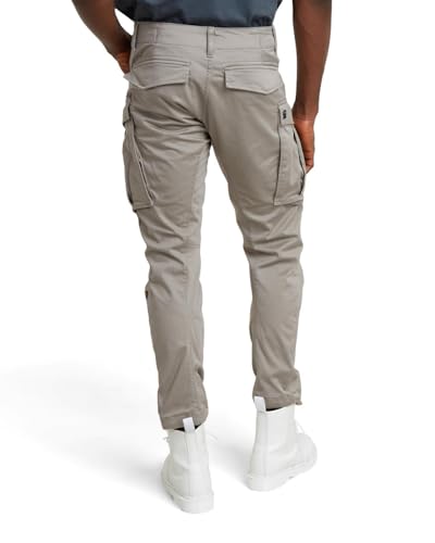 G-STAR Raw - Mens Rovic Zip 3D Regular Tapered Pants, Color Elephant Skin, Size: 34W x 34L2