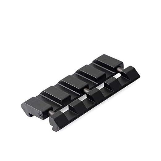 Ulightfire 46mm Low Profile Rail Adaptor,20mm to 11mm