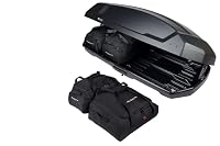 KJUST Taschen Set 4stk kompatibel mit Dachbox THULE FORCE 3 M – Ansicht 4