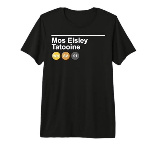 T-shirt Star Wars Mos Eisley Tatooine le cadeau parfait pour les fans de la saga