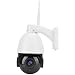 Produktbild Überwachungskamera, 4,5 Zoll 1080P 30x Zoom wasserdichte WiFi-Dome-Kamera Nachtsicht - Intelligenter Bewegungserkennungsalarm Gegensprechanlage PTZ-Dome-IP-Kamera - AAP-Steuerung unterstützt 128G