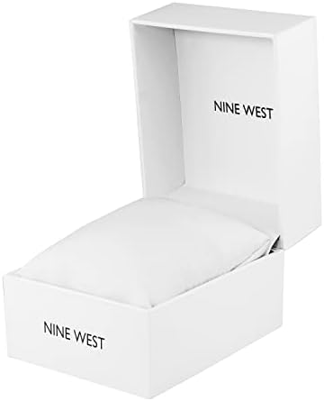Nine West Women's Crystal Accented Bracelet Watch