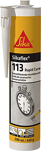 Preisvergleich Produktbild Sika - Sikaflex-113 RapidCure, schnellhärtender Bauklebstoff, 290 ml, grau