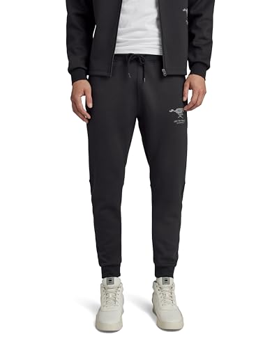 G-Star Homme Pantalon De Survêtement Motion Slim, Noir (dk black D24368-D560-6484), XXL
