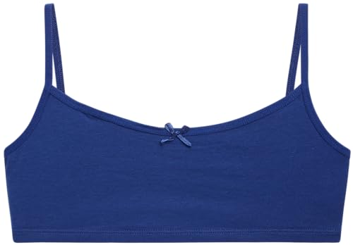Sweet & Sassy Girls Training Bra - 5 Pack Crop Cotton Bras - Cami Training Bras for Girls (Sizes: S-L)4