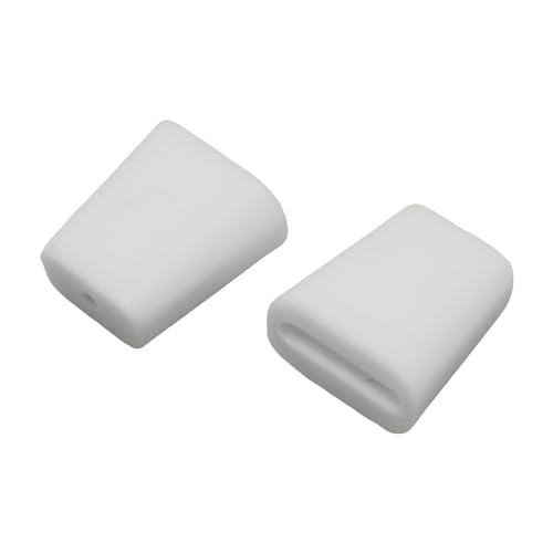 20 piezas patas de goma blanca para rejilla de fregadero miniatura 2