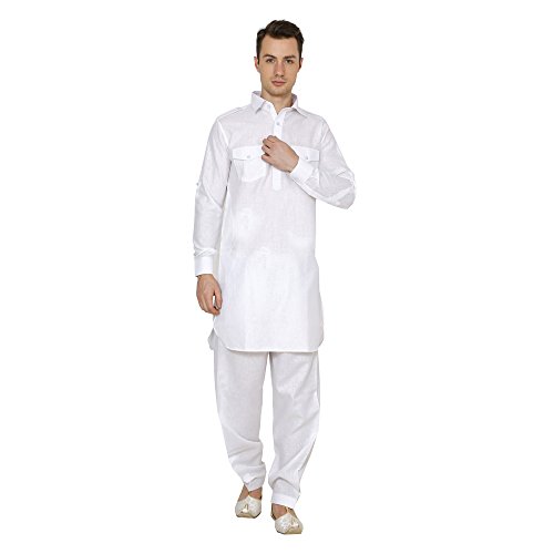 Image of Royal Kurta Men's Cotton Pathani Suit