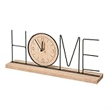 Chronométrage de précision : équipée d'un excellent mouvement, cette horloge de bureau offre une haute précision et stabilité, un chronométrage précis pour votre emploi du temps.