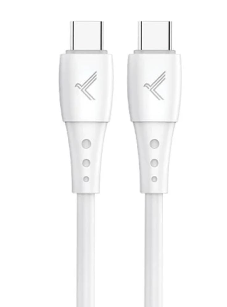 Image of KDM-KM 65W Fast Charging Cable, 5 Core PVC, 1000mm Length, 50000+ Bend Lifespan, Multi Protocol Support