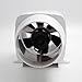PUGONGYING 4" Quiet in Line Fit for Marine sentina Air Blower Fan 12 Volt 270CFM Barca Bianca