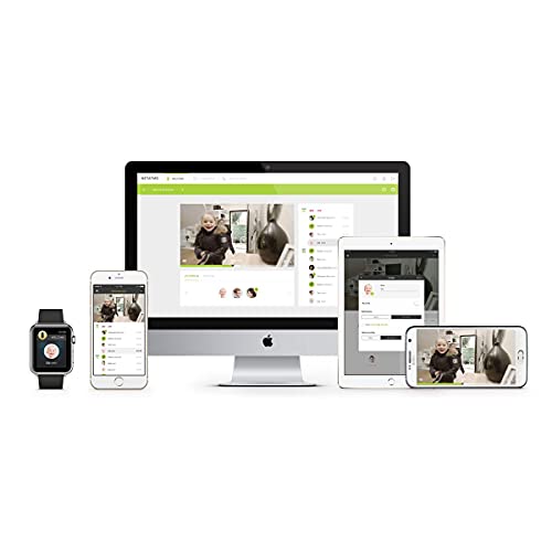 Foto von Netatmo Smart Indoor-Überwachungskamera, WLAN, Bewegungserkennung, Nachtsicht, kein Abonnement, NSC01-EU