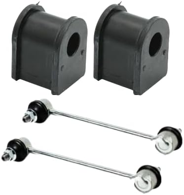 2 Rear Stabilizer Sway Bar End Link + 2 Bushing For 1991-1996 Toyota Camry XV10 4-Door Sedan