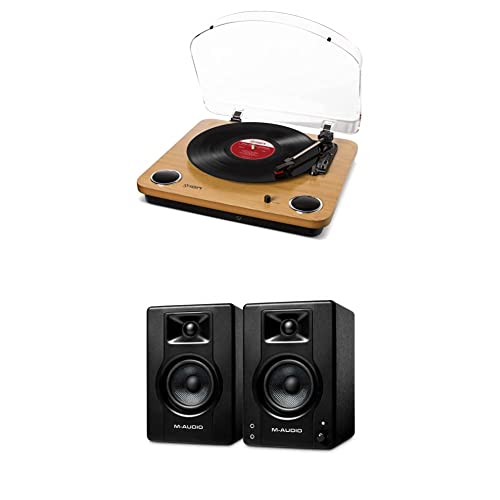 ION Audio レコードプレーヤー とモニタースピーカーのセット Max LP & BX3