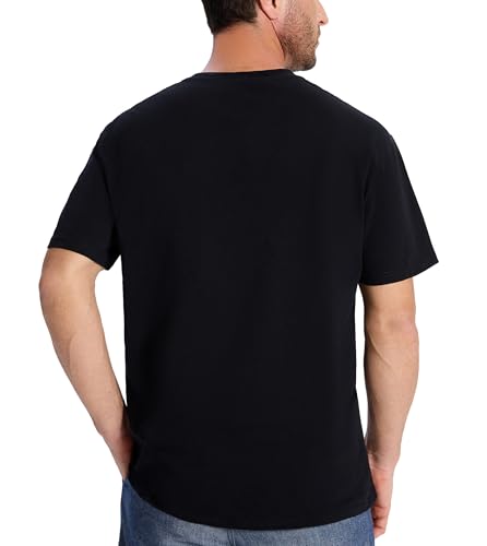 Men's 100% Cotton Short Sleeve T-Shirts Animal Inkjet Print Loose Fit Crew Neck Tops Cool Graphic2