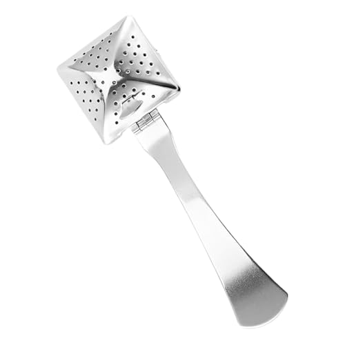 Stainless Steel Tea Strainer - Long-Handle Loose Leaf Tea Steeper, Diffuser and Infuser, Multi-Purpose Coffee Filter Strainer fo