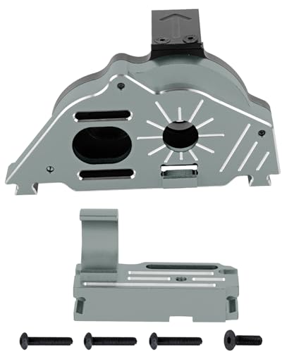 RCHuiWow RC Transmission Gearbox Set & Center Motor Mount Upgrades Part for 1/8 Typhon 3S BLX & Mega550,1/10 Big Rock 3S BLX & Mega550,Granite 3S BLX & Mega550,Senton 3S BLX & Mega550,Titanium