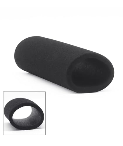 Image of Bike Handle Grip, Soft Grips for Motorcycle Handle, Bike Handle Grip Cover for Hand Fatigue Reduction, Comfortable Non-Slip Cycle Handle Cover, 12cm Length Fits 2.6-3.0cm Handlebars